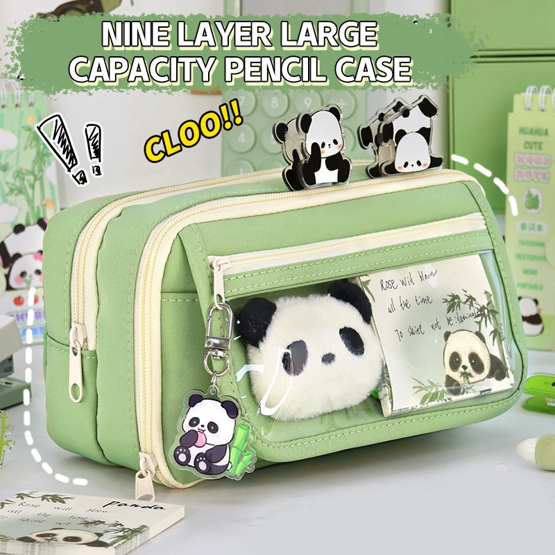 Pencil Case Large Capacity Pen Bag Stationery Storage Bag Solid Color Pencil Case Transparent Zipper Stationery Organizer
Pencil Case Large Capacity Pen Bag Stationery Storage Bag Solid Color Pencil Case Transparent Zipper Stationery Organizer