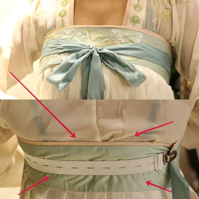 Ремешок для платья Hanfu с защитой от падения, фиксатор, ремешок с двумя крепкими зажимами, аксессуары Hanfu, регулируемый Фиксирующий Ремень
Ремешок для платья Hanfu с защитой от падения, фиксатор, ремешок с двумя крепкими зажимами, аксессуары Hanfu, регулируемый Фиксирующий Ремень