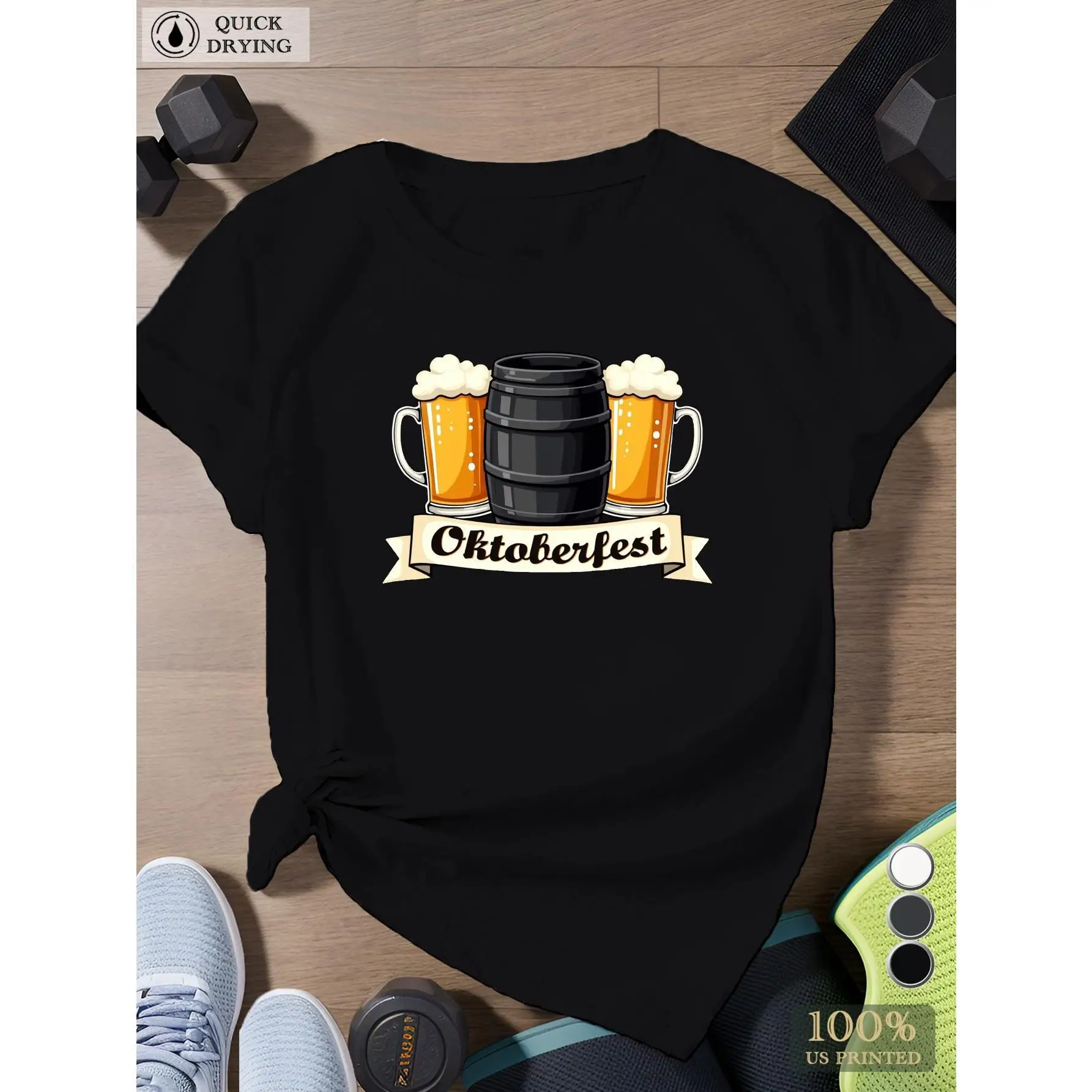 Oktoberfest T-shirt Men Women German Beer Festival Graphic Tee Short Sleeve Casual Tops for Party
Oktoberfest T-shirt Men Women German Beer Festival Graphic Tee Short Sleeve Casual Tops for Party