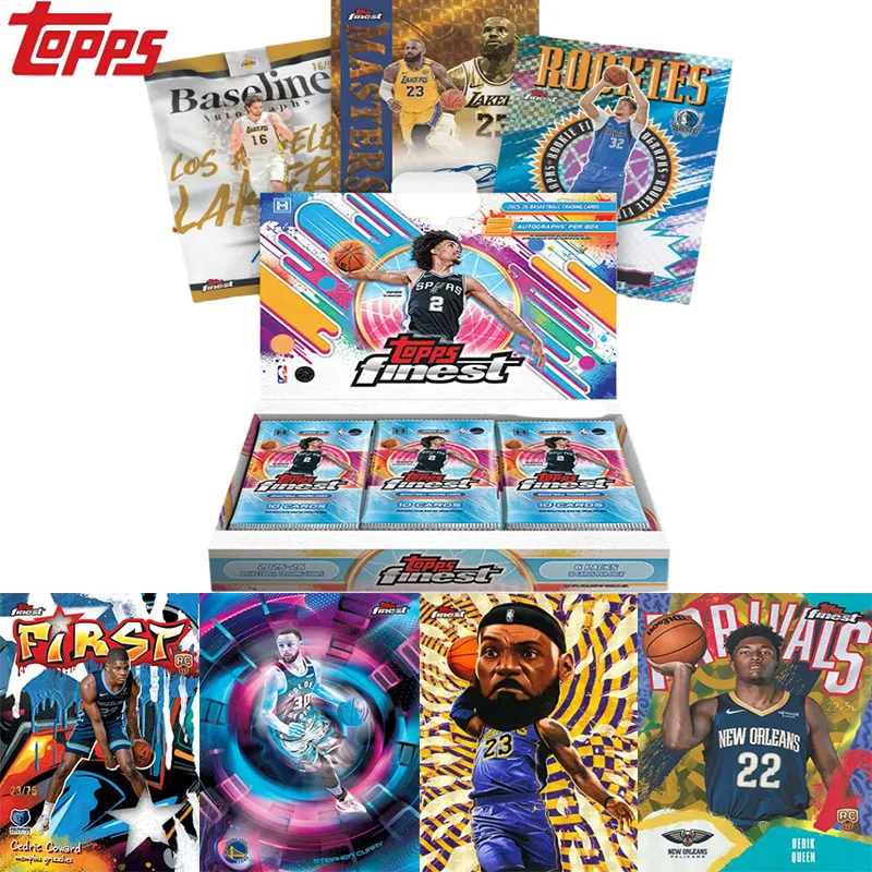 Genuine Official Topps Finest 25-26 NBA Basketball Cards Rare Signature Star Collecting Cards Fans Toy
Genuine Official Topps Finest 25-26 NBA Basketball Cards Rare Signature Star Collecting Cards Fans Toy