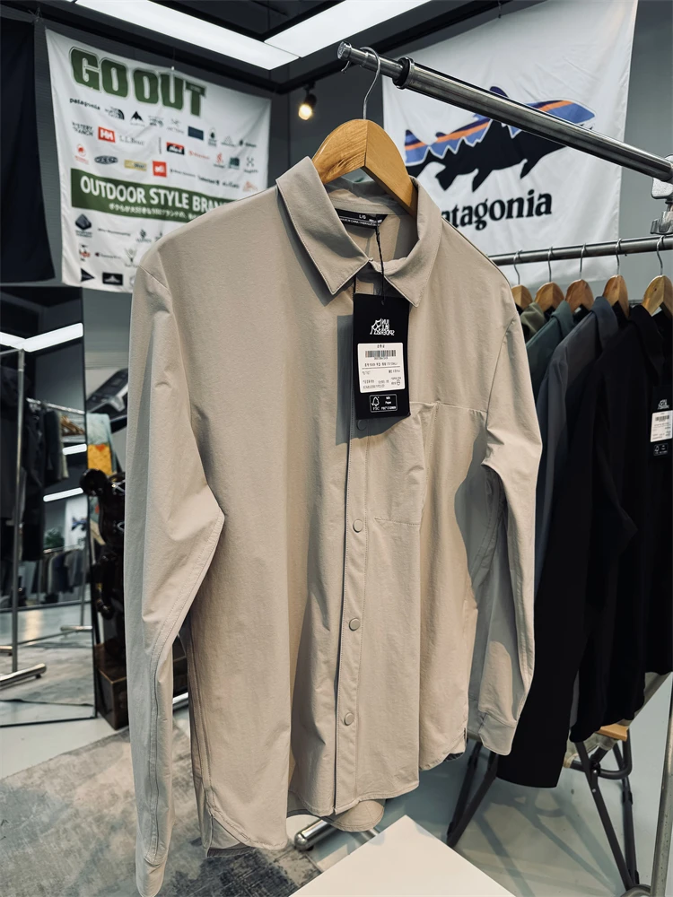 Men's Outdoor Long Sleeve Shirt Nylon Material Wear Resistant Four Directional Stretch Quick Dry Breathable for Autumn Season
Men's Outdoor Long Sleeve Shirt Nylon Material Wear Resistant Four Directional Stretch Quick Dry Breathable for Autumn Season