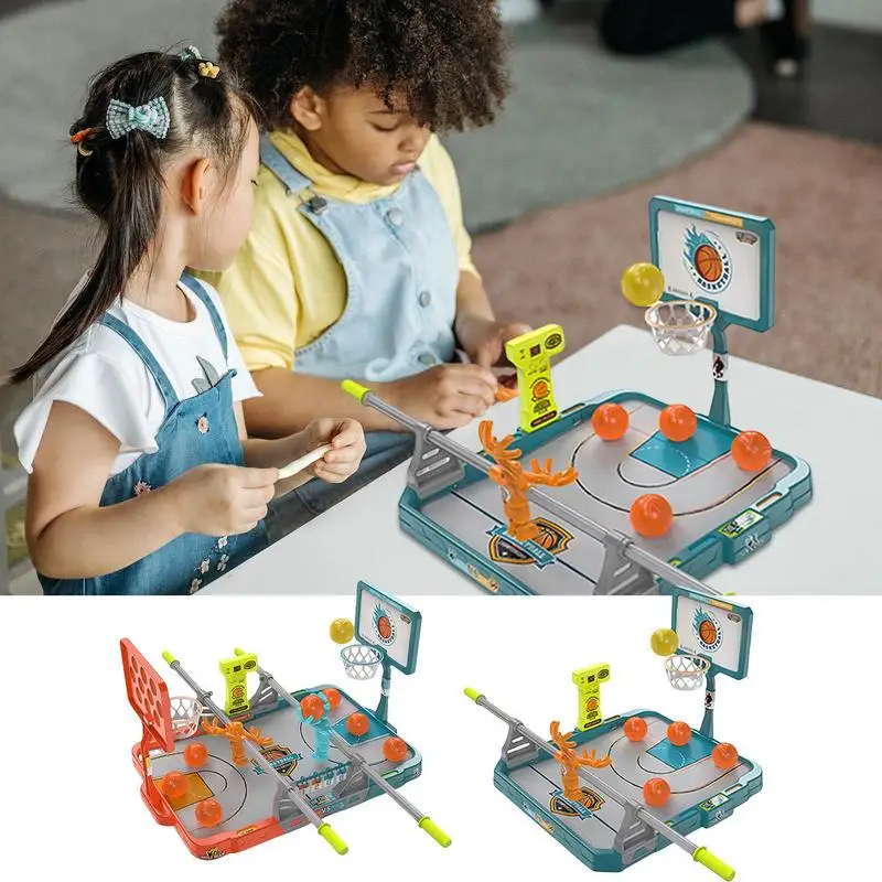 Table Basketball Game Toy Mini Kid's Fingertip Basketball Kit Mini Tabletop Games with Timer Function for School Home Team
Table Basketball Game Toy Mini Kid's Fingertip Basketball Kit Mini Tabletop Games with Timer Function for School Home Team