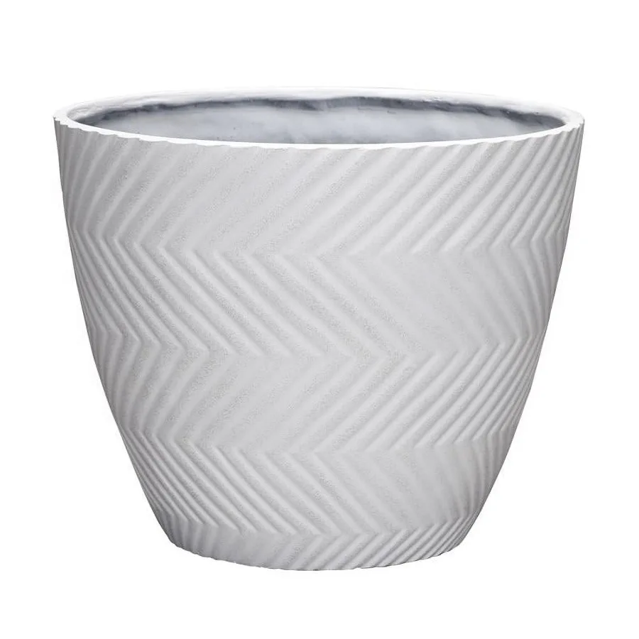 13 in. H X 16 in. D Polyresin Yuma Planter White
13 in. H X 16 in. D Polyresin Yuma Planter White