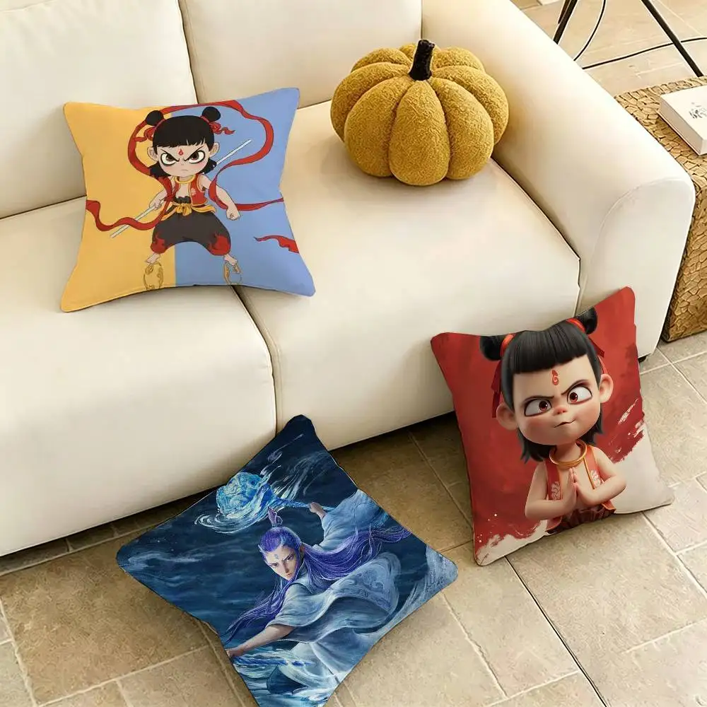 Nezha 2 C-Cartoon Film Square Double-Sided printed Pillow Case Bedroom Bedside Pillow Sofa Cushion Cover Gift
Nezha 2 C-Cartoon Film Square Double-Sided printed Pillow Case Bedroom Bedside Pillow Sofa Cushion Cover Gift
