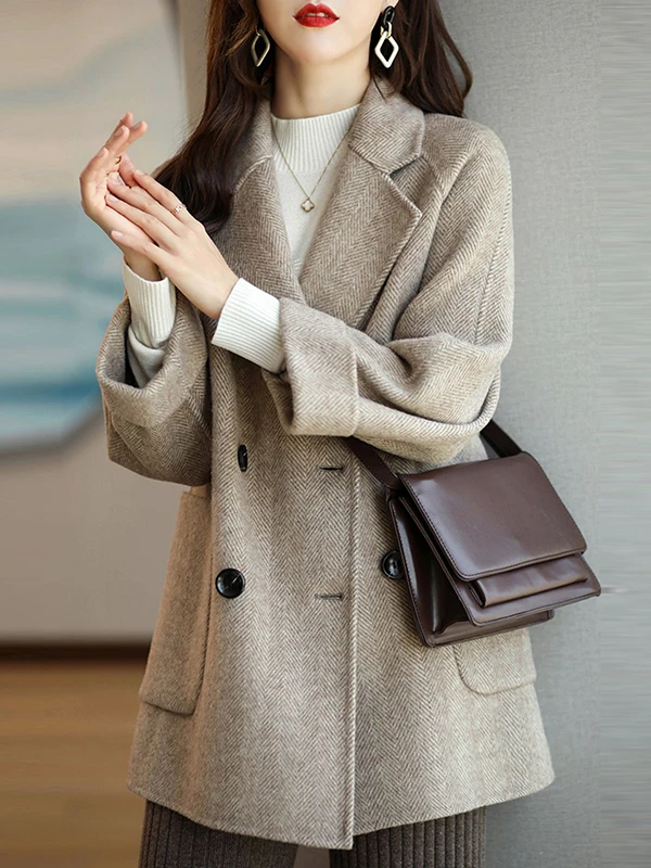 Ele шерстяное пальто женское осенне-зимнее модное пальто больших размеров, роскошное длинное твидовое твидовое пальто в Корейском стиле для офиса, Thiened
Ele шерстяное пальто женское осенне-зимнее модное пальто больших размеров, роскошное длинное твидовое твидовое пальто в Корейском стиле для офиса, Thiened