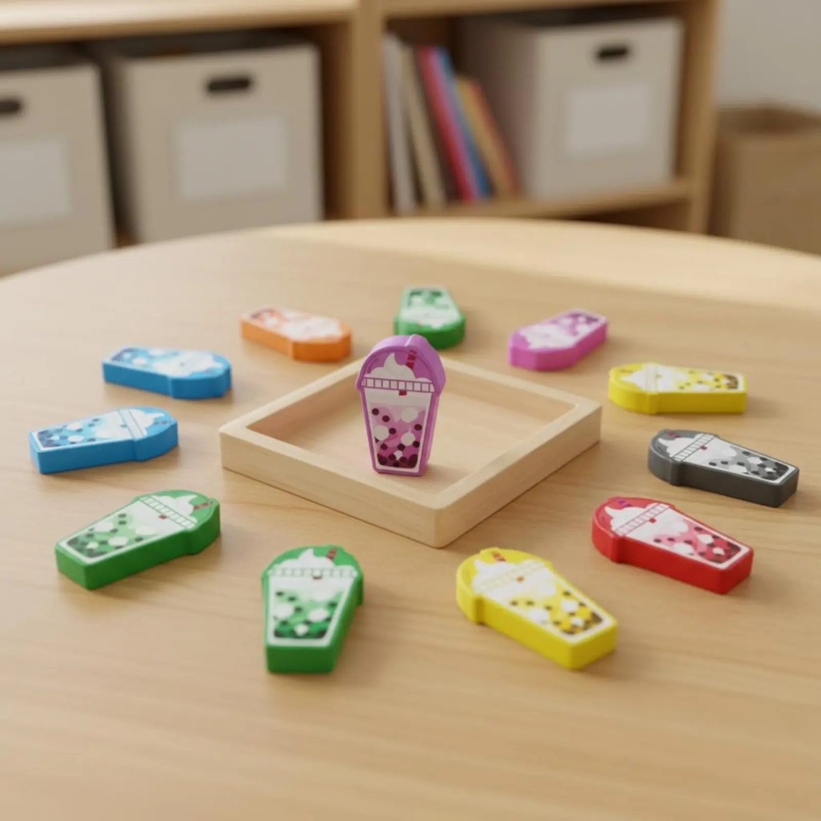 Wooden Color Matching Game Hand-Eye Coordination Color Pair Toy Set Wooden Memory Matching Blocks Child-Led Movement Skills
Wooden Color Matching Game Hand-Eye Coordination Color Pair Toy Set Wooden Memory Matching Blocks Child-Led Movement Skills