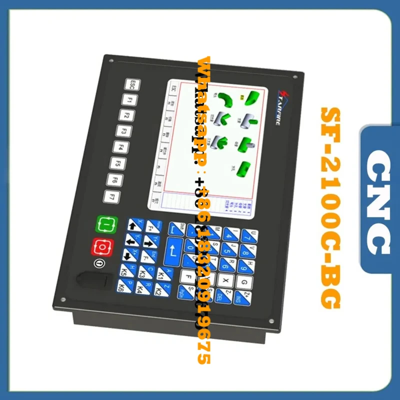 CNC SF-2100C-BG plasma flame intersecting wire cutting machine system round tube and tube sheet cutting controller
CNC SF-2100C-BG plasma flame intersecting wire cutting machine system round tube and tube sheet cutting controller