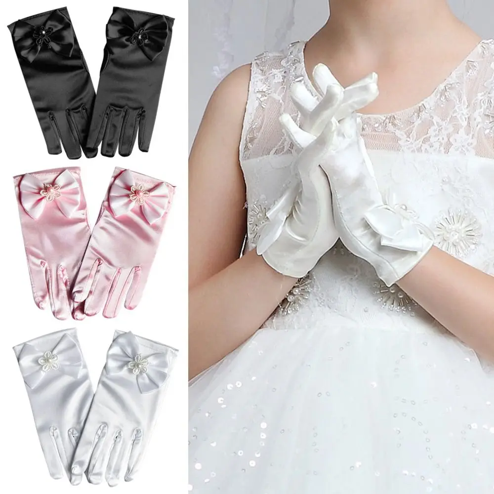 Children's Wedding Dress Full Finger Mittens Gloves Stage Gloves Wedding Flower Girl's Gloves
Children's Wedding Dress Full Finger Mittens Gloves Stage Gloves Wedding Flower Girl's Gloves