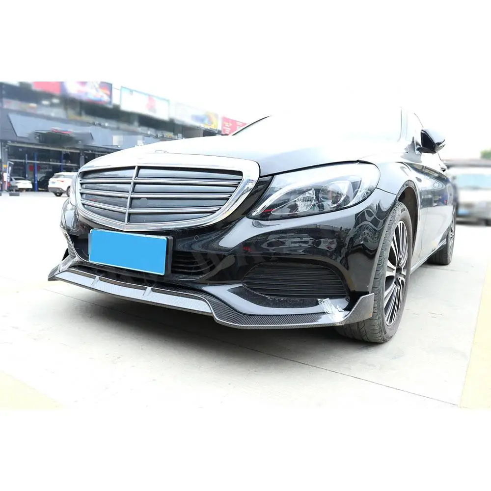 JCYECF For C Class Carbon Fiber Front Bumper Lip Spoiler for Mercedes Benz W205 C180 C200 C260 Standard Bumper 15-19 Car Styling
JCYECF For C Class Carbon Fiber Front Bumper Lip Spoiler for Mercedes Benz W205 C180 C200 C260 Standard Bumper 15-19 Car Styling