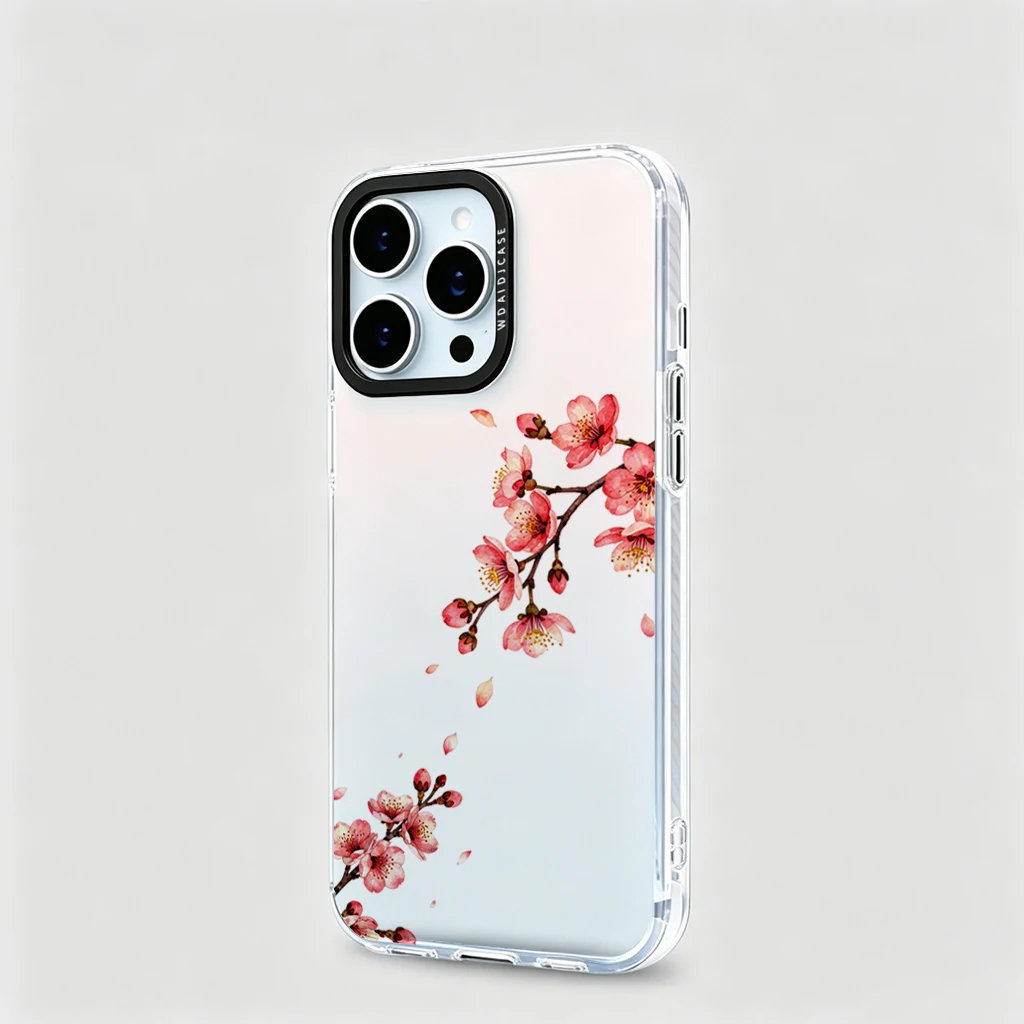 Delicate Sakura Branch Watercolor Anti Yellow Phone Case for iPhone 13 14 15 16 17 Slim Fit Protective Cover
Delicate Sakura Branch Watercolor Anti Yellow Phone Case for iPhone 13 14 15 16 17 Slim Fit Protective Cover