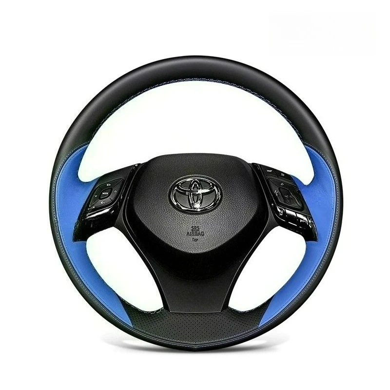 Для Toyota C-HR CHR Izoa 2016-2019 ручная работа, износостойкий, нескользящий, черный, синий, кожаный чехол на руль автомобиля
Для Toyota C-HR CHR Izoa 2016-2019 ручная работа, износостойкий, нескользящий, черный, синий, кожаный чехол на руль автомобиля