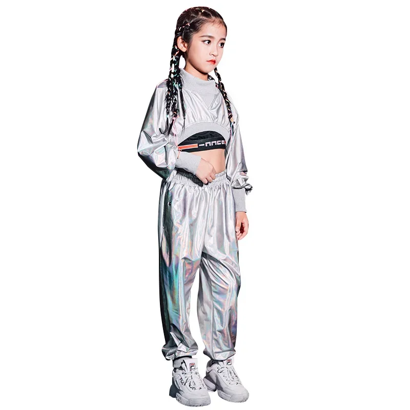 Children's Jazz Dress Girls Crop Top Children's Jazz Table Performance Costume Korean Version of Hip Hop Hip-hop Suit
Children's Jazz Dress Girls Crop Top Children's Jazz Table Performance Costume Korean Version of Hip Hop Hip-hop Suit