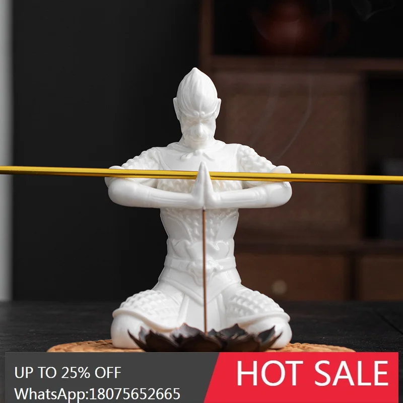 SGF Aromatherapy Burner Home Indoor Creative Great Sage Wukong Zen Ceramic Ornament
SGF Aromatherapy Burner Home Indoor Creative Great Sage Wukong Zen Ceramic Ornament