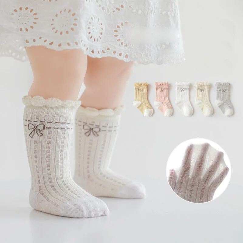 Newborn Baby Socks Summer Thin Baby Socks Boneless Loose Mouth Bow Cotton Socks Girls' Princess Mid length Socks
Newborn Baby Socks Summer Thin Baby Socks Boneless Loose Mouth Bow Cotton Socks Girls' Princess Mid length Socks