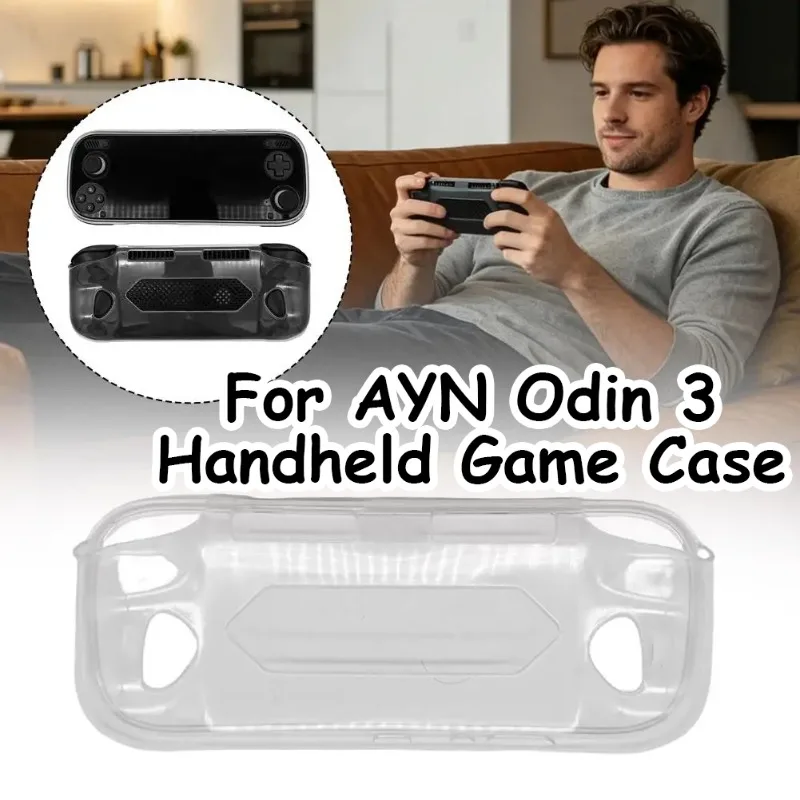 Clear TPU Protective Case For AYN Odin 3 Game Console Transparent Anti-Drop Soft Shell Shockproof Full Protection Cover
Clear TPU Protective Case For AYN Odin 3 Game Console Transparent Anti-Drop Soft Shell Shockproof Full Protection Cover