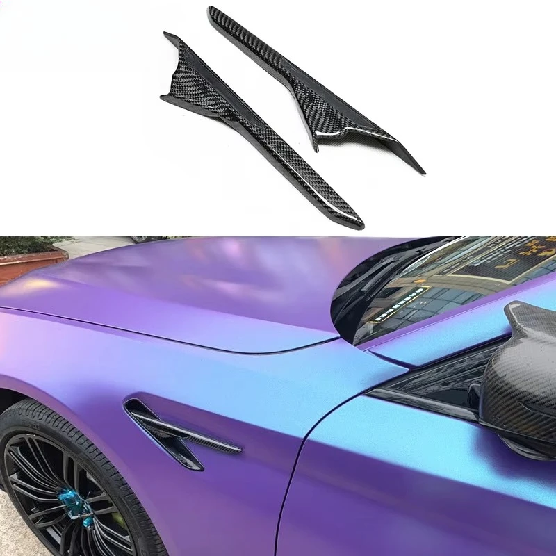 F90 M5 High Quality Carbon Fiber Side Fender Vent Air Fender Trim For BMW F90 M5 
F90 M5 High Quality Carbon Fiber Side Fender Vent Air Fender Trim For BMW F90 M5