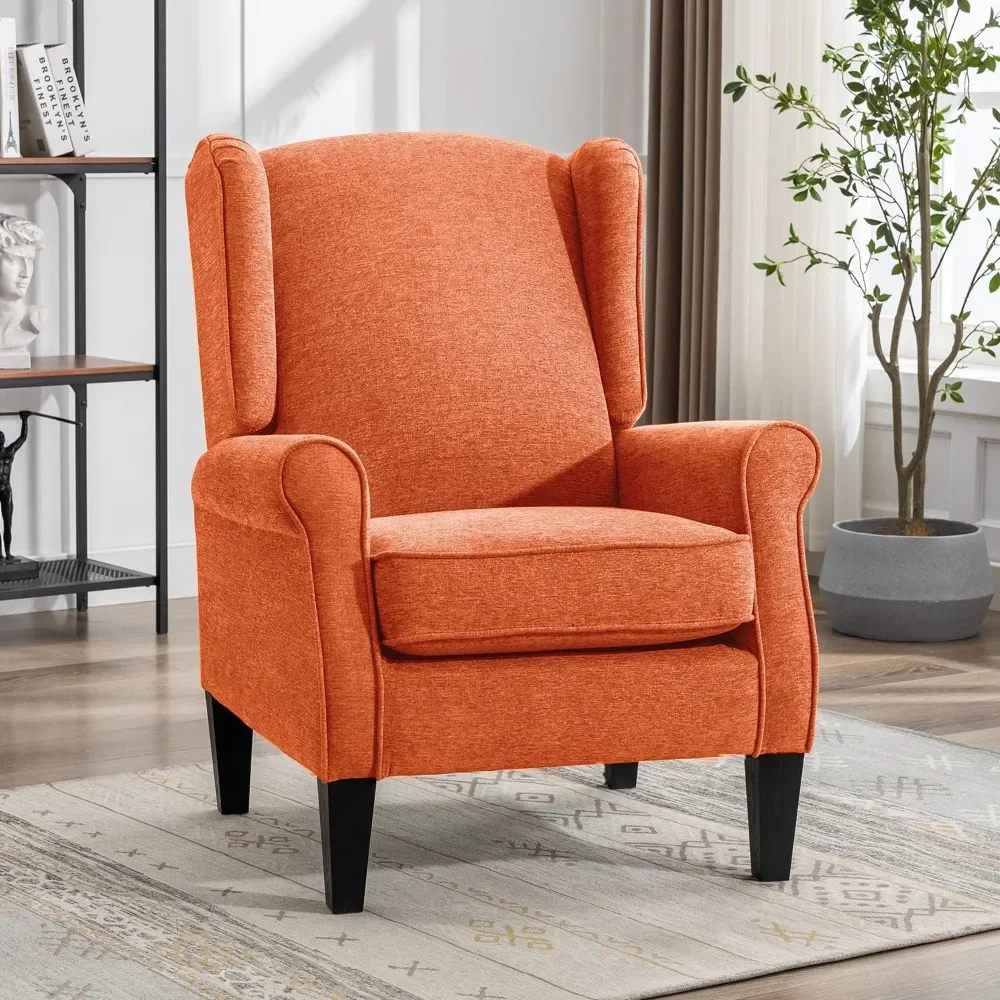 Modern Accent Chair, Chenille Fabric Armchair with High Resilience Sponge & Sturdy Legs, Comfy Single Sofa Chair for Bedroom
Modern Accent Chair, Chenille Fabric Armchair with High Resilience Sponge & Sturdy Legs, Comfy Single Sofa Chair for Bedroom
