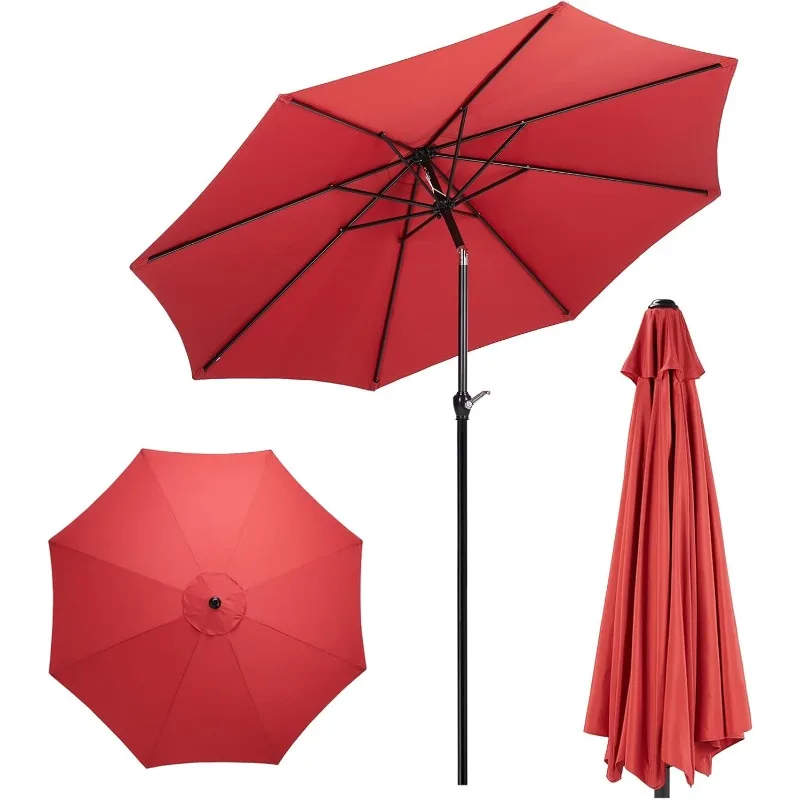 1-Set 9FT Outdoor Patio Umbrella with Push Button Tilt and Crank,Outdoor Yard/Market Table Umbrella UV Protection
1-Set 9FT Outdoor Patio Umbrella with Push Button Tilt and Crank,Outdoor Yard/Market Table Umbrella UV Protection