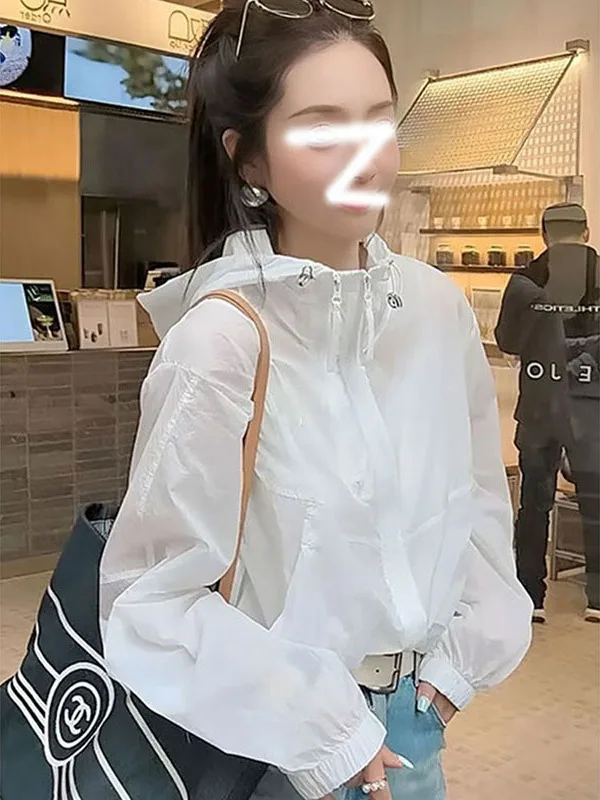 Ladies' Lazy Style Thin Sun Protection Long Sleeve Hat Jacket Spring Fashion Loose Airy Outerwear Commute Wind Resistant
Ladies' Lazy Style Thin Sun Protection Long Sleeve Hat Jacket Spring Fashion Loose Airy Outerwear Commute Wind Resistant