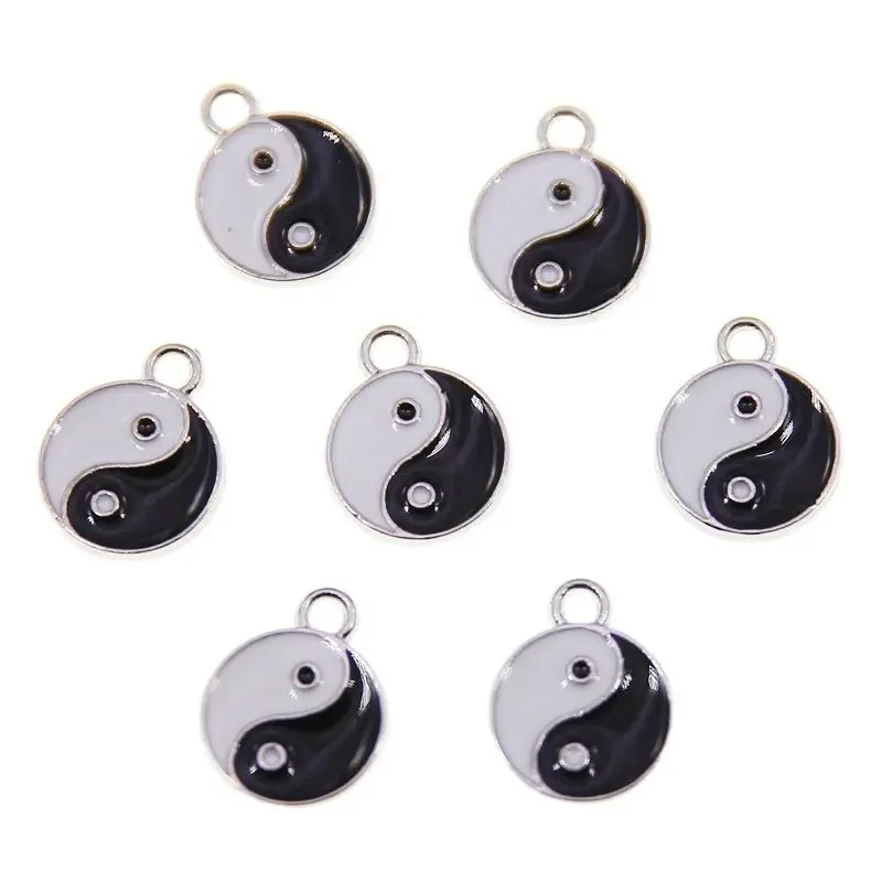 50pcs 15*12mm Zinc Alloy Yin and Yang Enamel Charms Mini Sweet Heart Charms For DIY Necklaces Bracelets Jewelry Accessories
50pcs 15*12mm Zinc Alloy Yin and Yang Enamel Charms Mini Sweet Heart Charms For DIY Necklaces Bracelets Jewelry Accessories