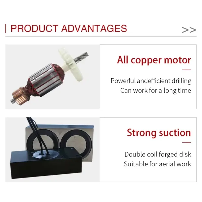 Annular Cutter 38 Mm High Quality Cheap Price Strong Magnet Base Mini Magnetic Drill 3800E
Annular Cutter 38 Mm High Quality Cheap Price Strong Magnet Base Mini Magnetic Drill 3800E