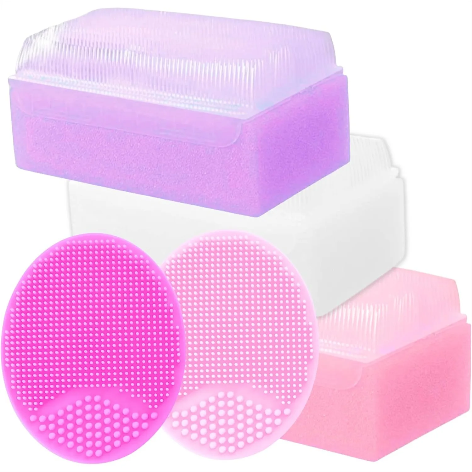 Cradle Cap Brush and Sponge Set for Baby Bath Essentials Newborns Treatment Comb 5-Pack Pink
Cradle Cap Brush and Sponge Set for Baby Bath Essentials Newborns Treatment Comb 5-Pack Pink