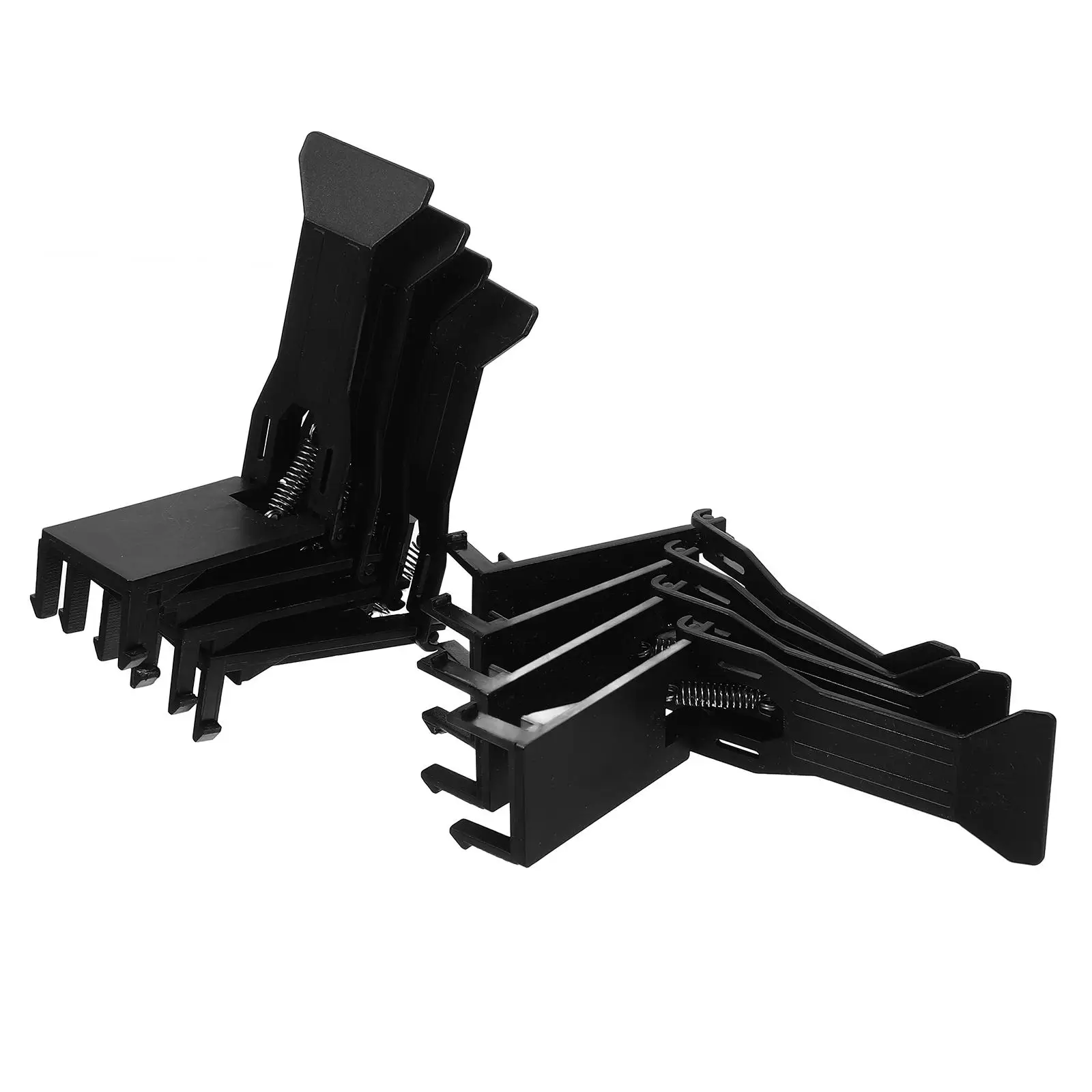 8 Pcs Cashier Box Clips for Drawer Register Tray Money Organizer Black Holder Small Business Accessory Plastic
8 Pcs Cashier Box Clips for Drawer Register Tray Money Organizer Black Holder Small Business Accessory Plastic