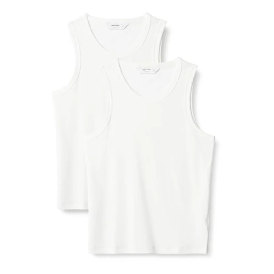 Men's Slim-Fit Ribbed Tank Top
Men's Slim-Fit Ribbed Tank Top