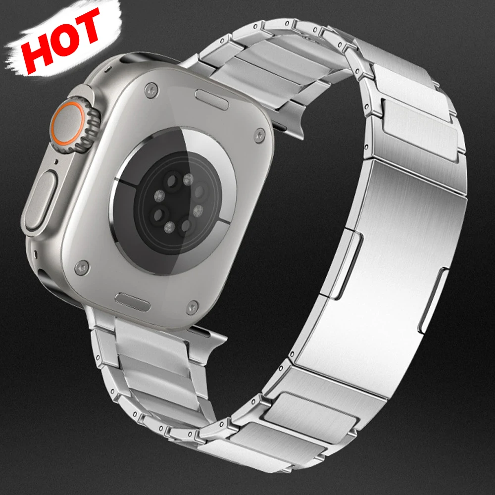Men Luxury Stainless Steel Strap For Apple Watch Ultra49mm S10 42/46mm Business Quick Fit Bracelet For iWatch 10 9 8 7 6 5 4 SE
Men Luxury Stainless Steel Strap For Apple Watch Ultra49mm S10 42/46mm Business Quick Fit Bracelet For iWatch 10 9 8 7 6 5 4 SE