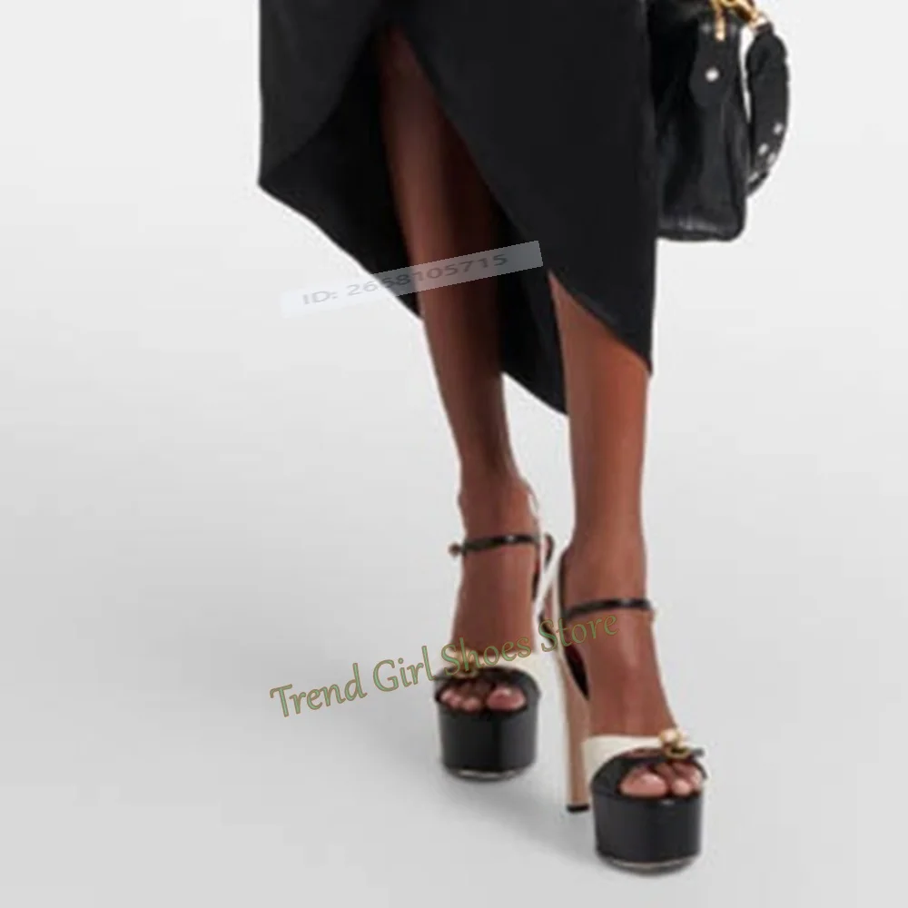 New Style Round Toe Metal Buckle Sandals Waterproof Platform Chunky High Heels Mixed Colors Sandals Summer Ankle Women Shoes
New Style Round Toe Metal Buckle Sandals Waterproof Platform Chunky High Heels Mixed Colors Sandals Summer Ankle Women Shoes