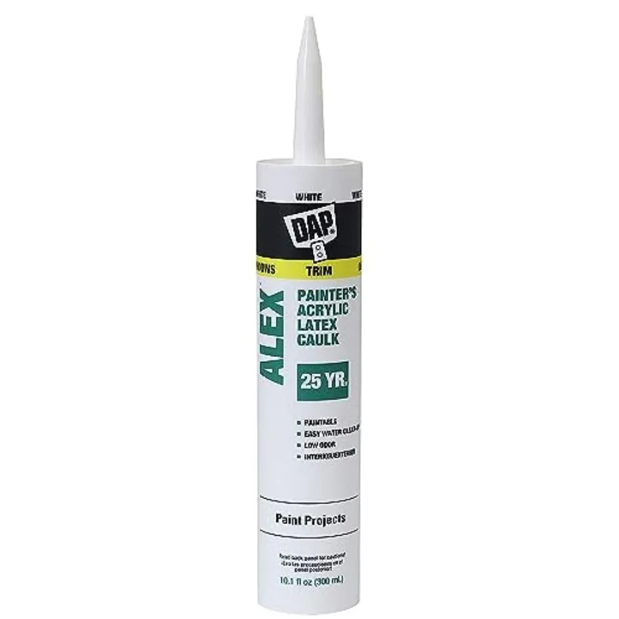 DAP Painter's Acrylic Latex Caulk,,10.1 Oz 7079818670
DAP Painter's Acrylic Latex Caulk,,10.1 Oz 7079818670