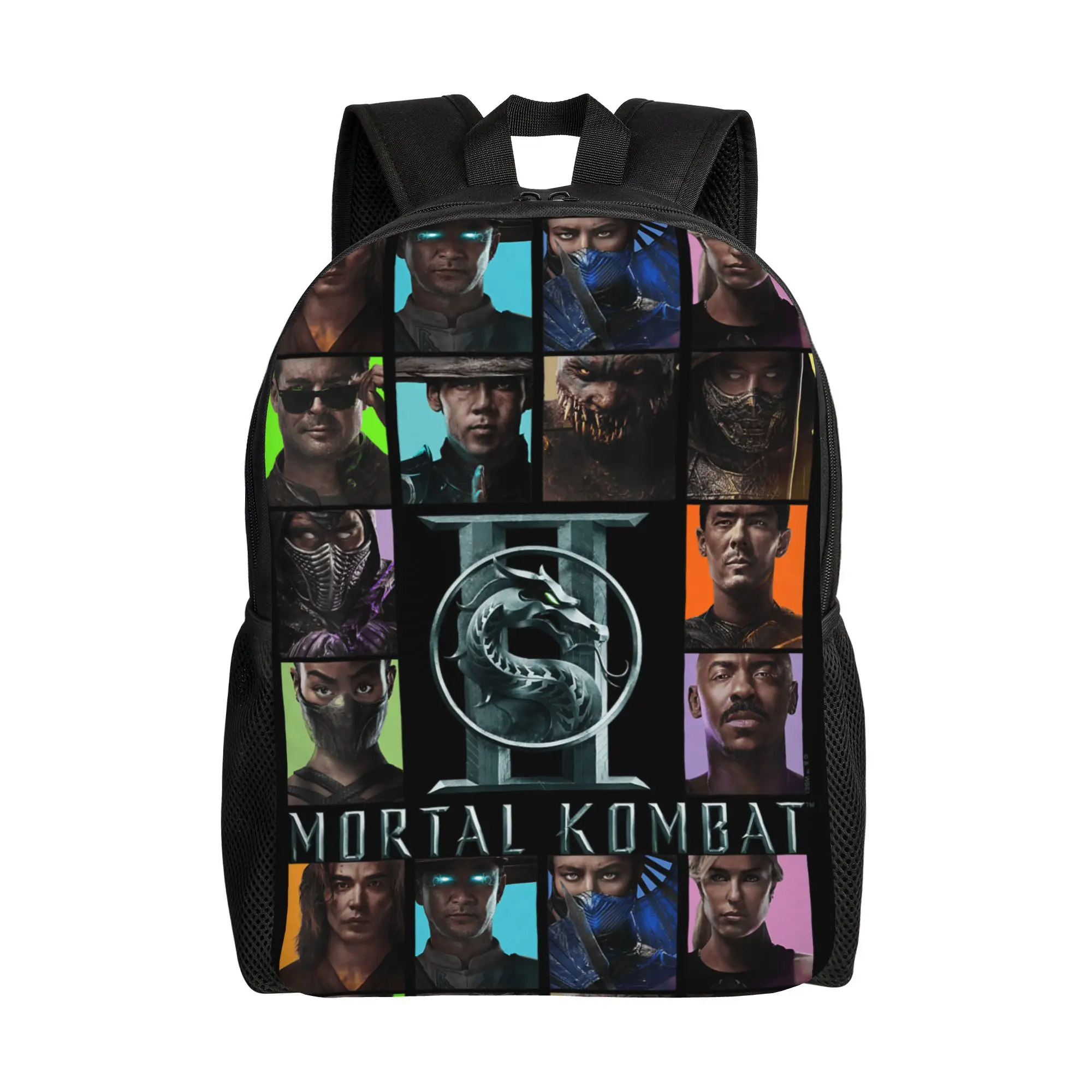 Mortal Kombat Character Backpack for Men Women Fashion Student Daypack Laptop Computer Shoulder Bag Sports
Mortal Kombat Character Backpack for Men Women Fashion Student Daypack Laptop Computer Shoulder Bag Sports