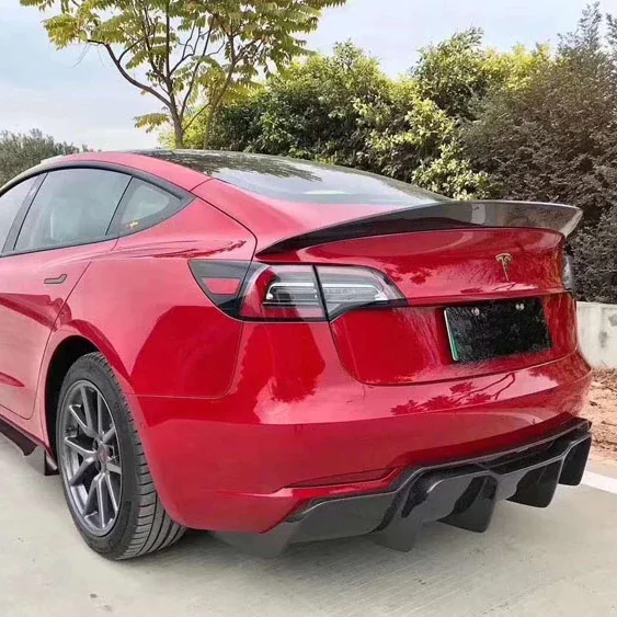 Factory Price Auto Parts Car Accessories Full Set V Style Carbon Fiber Body Kit For Tesla Model 3
Factory Price Auto Parts Car Accessories Full Set V Style Carbon Fiber Body Kit For Tesla Model 3