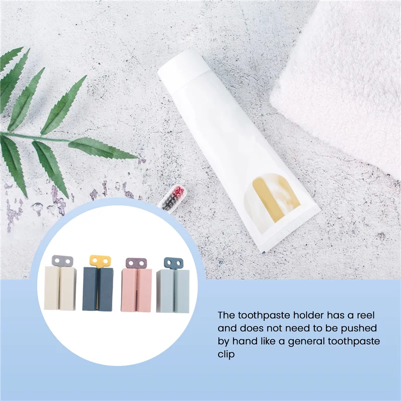 ABJY-4Pcs Многофункциональный тюбик для зубной пасты, пластиковый держатель для зубной пасты, диспенсер 
ABJY-4Pcs Многофункциональный тюбик для зубной пасты, пластиковый держатель для зубной пасты, диспенсер