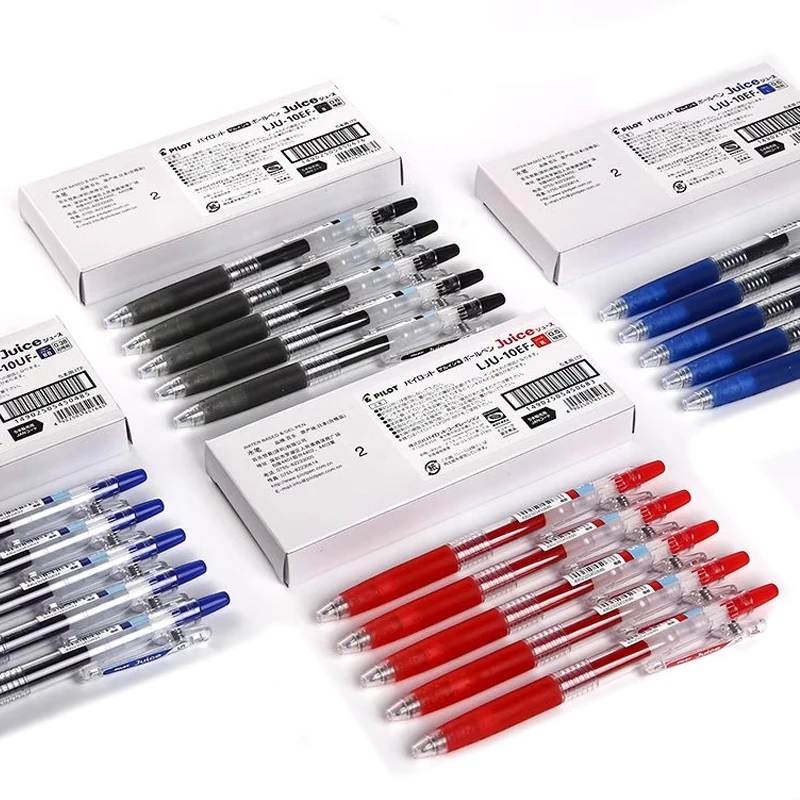 Pilot Juice Gel Ink Pen 0.38mm 0.5mm Smooth Quick Drying Retractable Ball Pen School Supplies Stationery LJU-10EF/F
Pilot Juice Gel Ink Pen 0.38mm 0.5mm Smooth Quick Drying Retractable Ball Pen School Supplies Stationery LJU-10EF/F