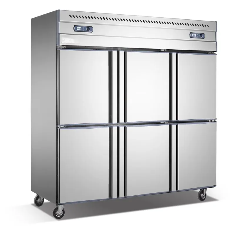 Six Doors Commercial Freezer and Fridge Refrigerator and Display Freezer Fridge
Six Doors Commercial Freezer and Fridge Refrigerator and Display Freezer Fridge