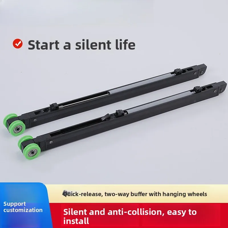 Quick Release Wheel Bidirectional Buffer Track Silent Sliding Door Pulley Kitchen Sliding Suspension Door Track Damper Wholesale
Quick Release Wheel Bidirectional Buffer Track Silent Sliding Door Pulley Kitchen Sliding Suspension Door Track Damper Wholesale