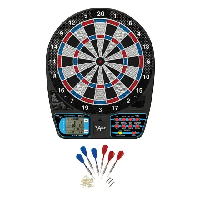 Viper 787 15,5 Pulgadas Operado por Batería Electr 95% Dartboard con Juegos de Dardos
Viper 787 15,5 Pulgadas Operado por Batería Electr 95% Dartboard con Juegos de Dardos