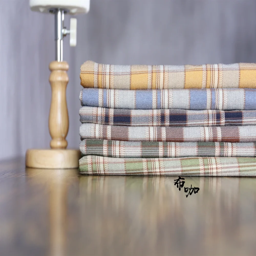 Pure Cotton Yarn-dyed Plaid Fabric Autumn Winter Thickened Breathable Shirt Dress Suit Half Skirt Designer Sewing Material Cloth
Pure Cotton Yarn-dyed Plaid Fabric Autumn Winter Thickened Breathable Shirt Dress Suit Half Skirt Designer Sewing Material Cloth