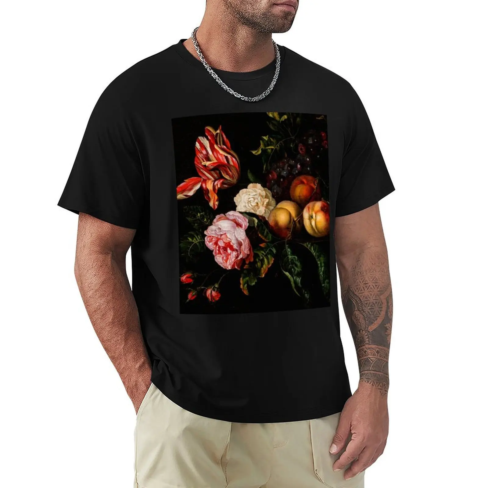 Ernest Stuven (Dutch Golden Age baroque) Still-life with peaches T-Shirt animal prinfor boys Man t-shirt Men's clothing
Ernest Stuven (Dutch Golden Age baroque) Still-life with peaches T-Shirt animal prinfor boys Man t-shirt Men's clothing