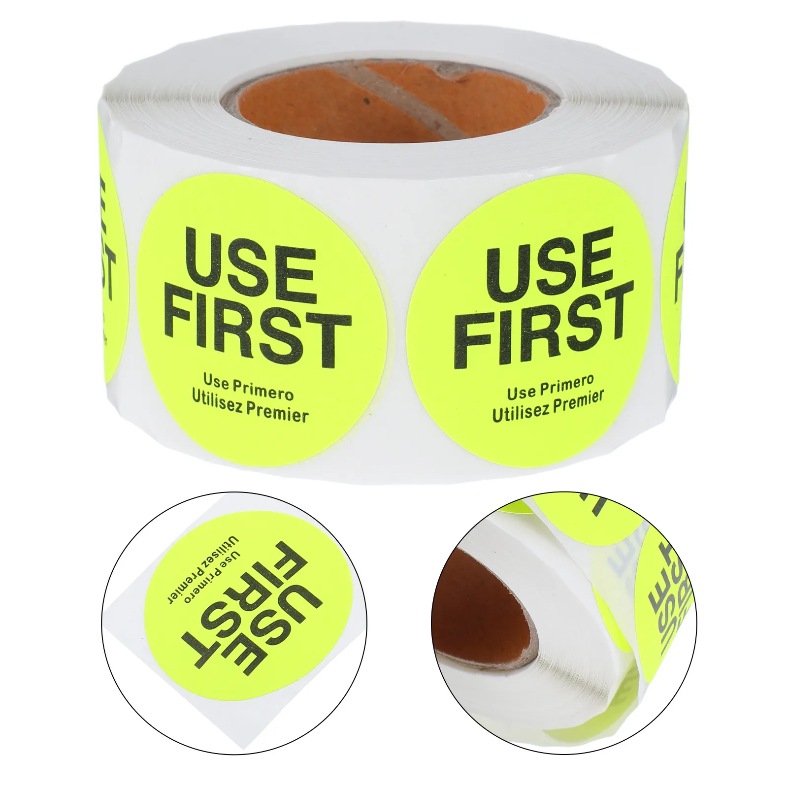 Use First Stickers Roll Inventory Control Labels Removable High Adhesive Food Storage Kitchen Label Dots for Restaurant Food
Use First Stickers Roll Inventory Control Labels Removable High Adhesive Food Storage Kitchen Label Dots for Restaurant Food