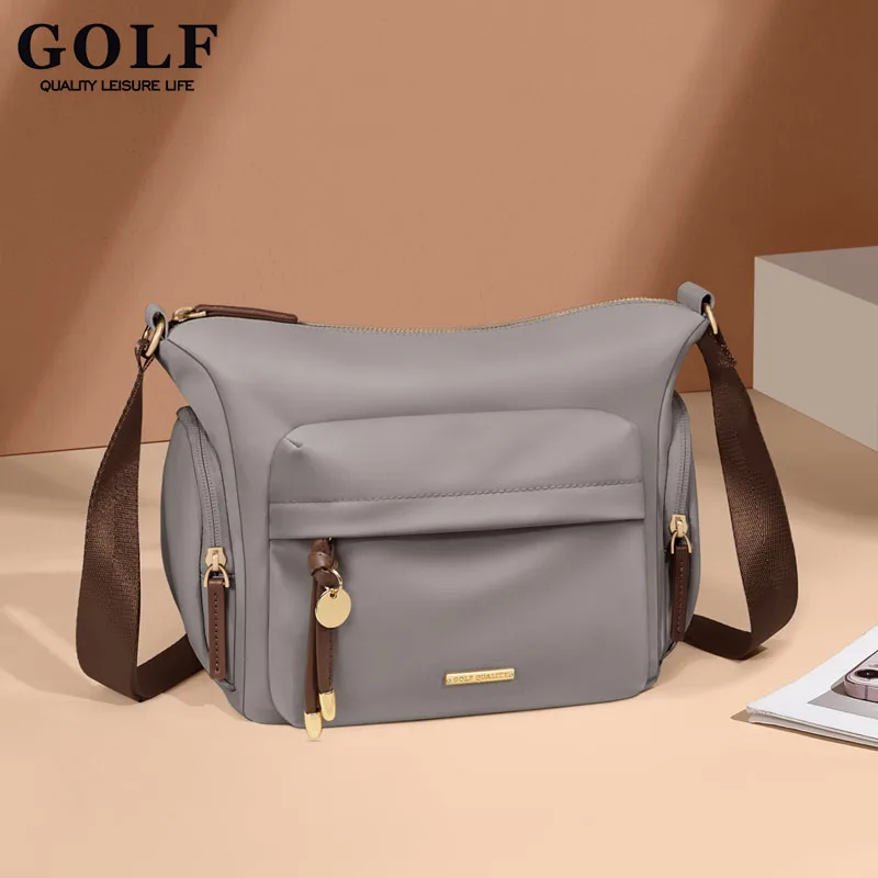 GOLF Quality Women's Waterproof Oxford Crossbody Bag Casual Multifunctional Shoulder Messenger Handbag Fashionable Sling Bag
GOLF Quality Women's Waterproof Oxford Crossbody Bag Casual Multifunctional Shoulder Messenger Handbag Fashionable Sling Bag