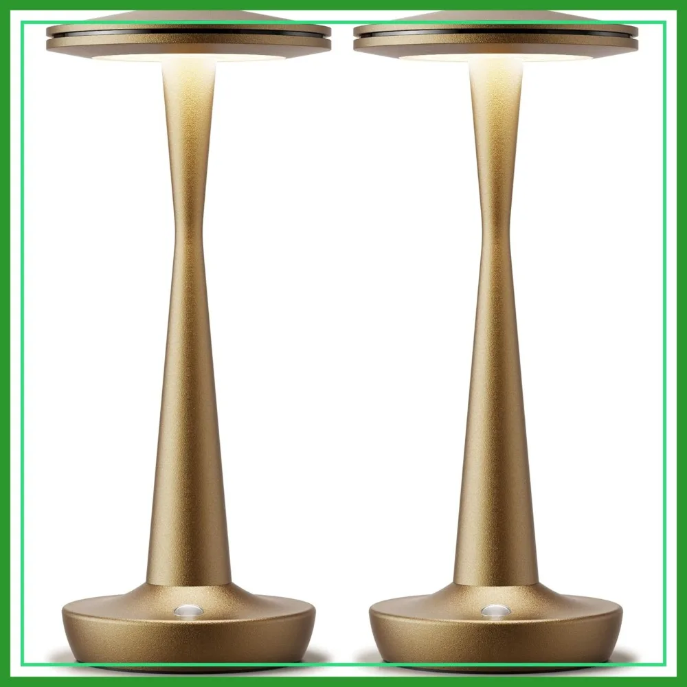 Rechargeable Cordless Table Lamp, 72Hrs LED Touch Dimmable Light for Patio Dining Camping (2 Pack)
Rechargeable Cordless Table Lamp, 72Hrs LED Touch Dimmable Light for Patio Dining Camping (2 Pack)
