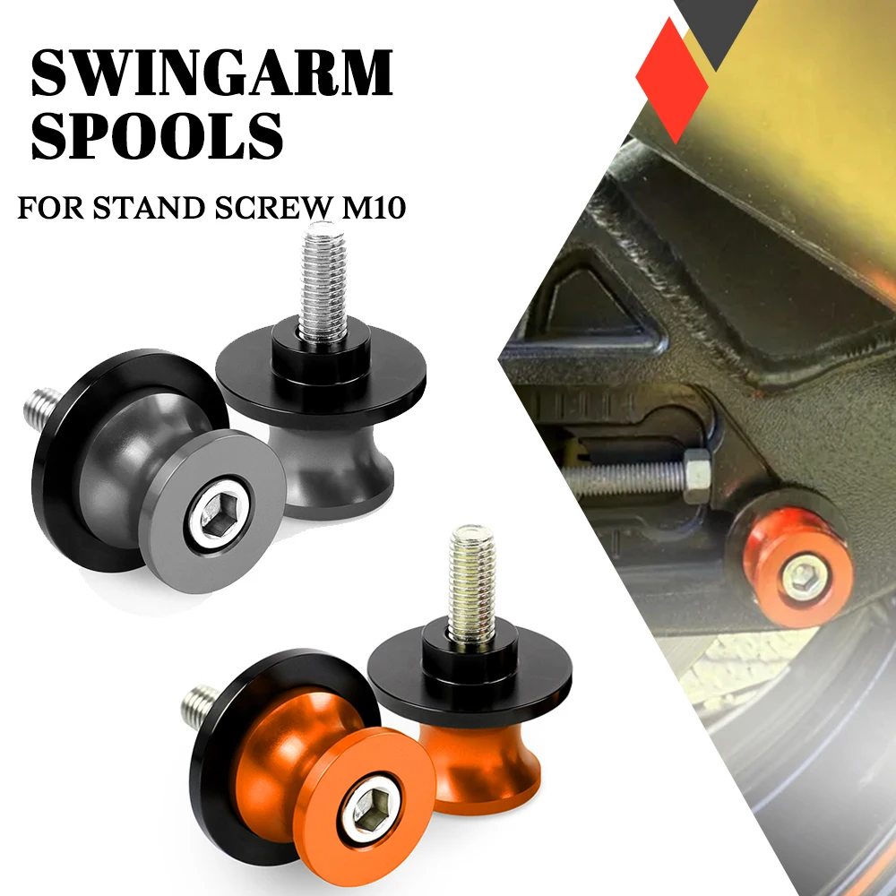 FOR Duke 125 200 390 990 M10 Swingarm Sliders Spools Paddock Stand Bobbins Swing Arm Motorcycle Accessories 790 890 Adventure
FOR Duke 125 200 390 990 M10 Swingarm Sliders Spools Paddock Stand Bobbins Swing Arm Motorcycle Accessories 790 890 Adventure