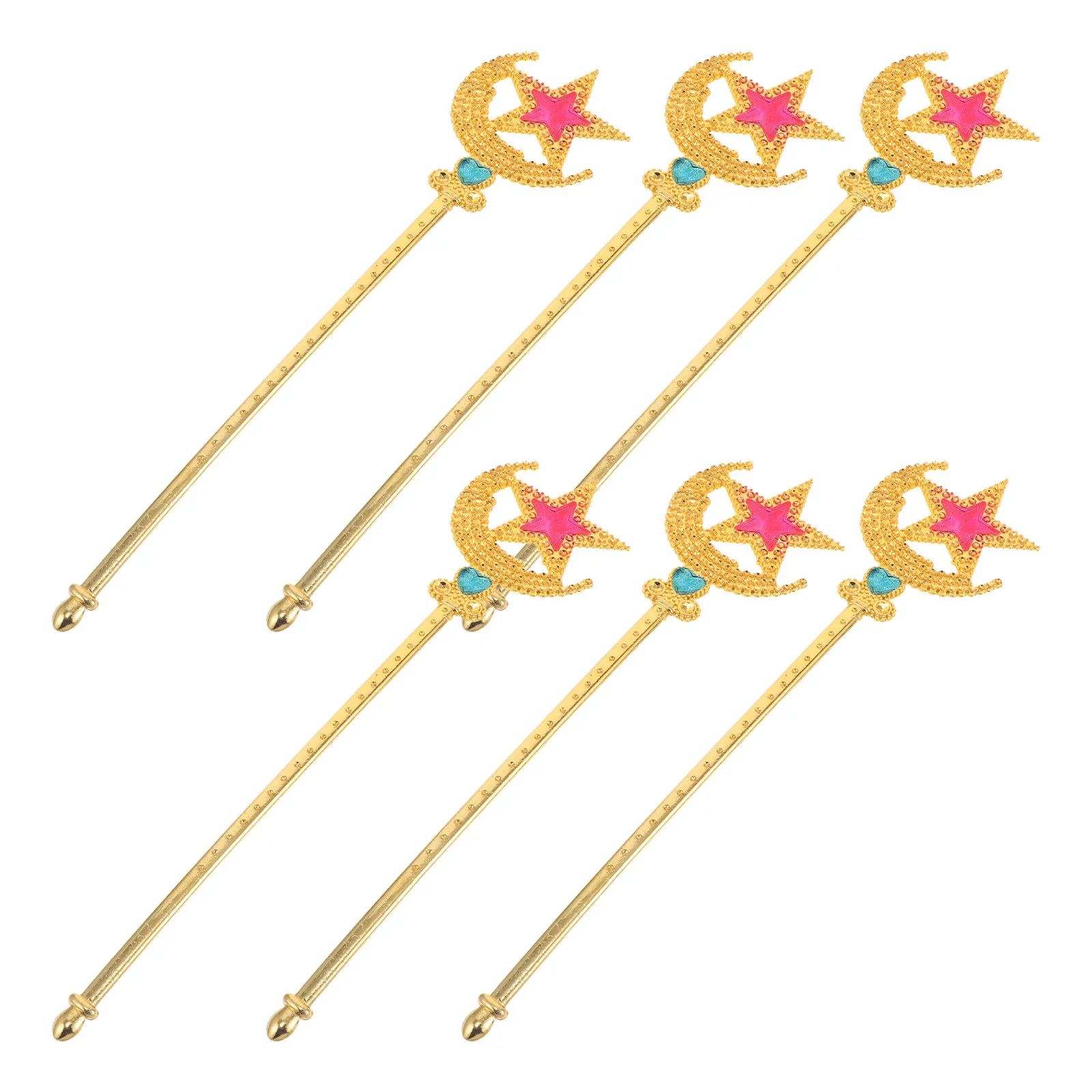 6Pcs Party Props Star Wands for Cute Colorful Fairy Angel Festival Dance Role Play Costume Accessories
6Pcs Party Props Star Wands for Cute Colorful Fairy Angel Festival Dance Role Play Costume Accessories