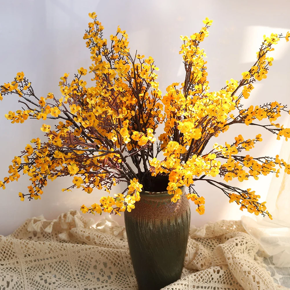 3 Pcs Artificial Baby's Breath Flower Stems Simulated Gypsophila Elegant Plastic Faux Flowers For Vase Home WeddingDecoration
3 Pcs Artificial Baby's Breath Flower Stems Simulated Gypsophila Elegant Plastic Faux Flowers For Vase Home WeddingDecoration