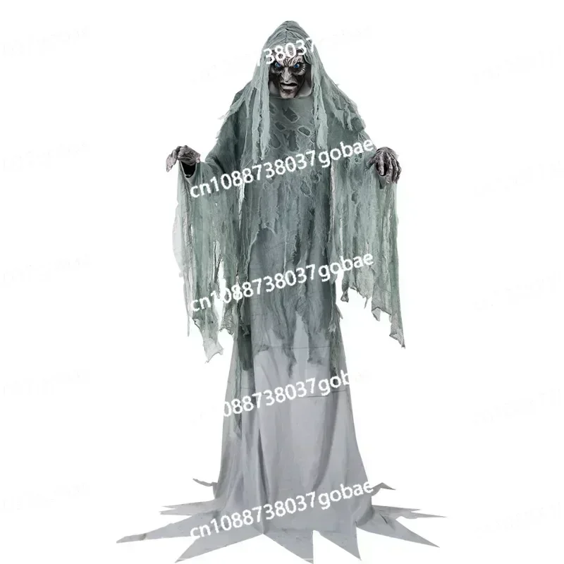 Halloween Big Ghost Model Voice-activated Induction Sound Electric Machinery Haunted House Secret Room
Halloween Big Ghost Model Voice-activated Induction Sound Electric Machinery Haunted House Secret Room