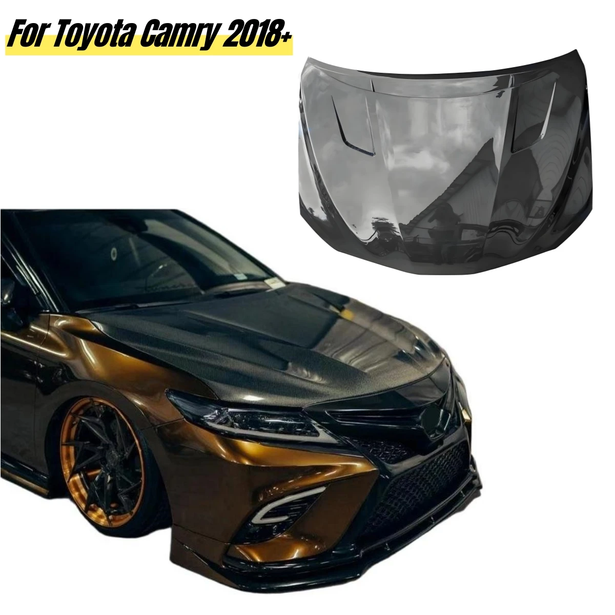 MRD Carbon Fiber Hood For Toyota Camry 8th 2018+ Engine Cover Bonnet Cover Regular Honeycomb Forged
MRD Carbon Fiber Hood For Toyota Camry 8th 2018+ Engine Cover Bonnet Cover Regular Honeycomb Forged