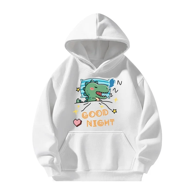 Soft and Cute Dinosaur Children's Hoodie, Comfortable Casual Top for Boys and Girls
Soft and Cute Dinosaur Children's Hoodie, Comfortable Casual Top for Boys and Girls
