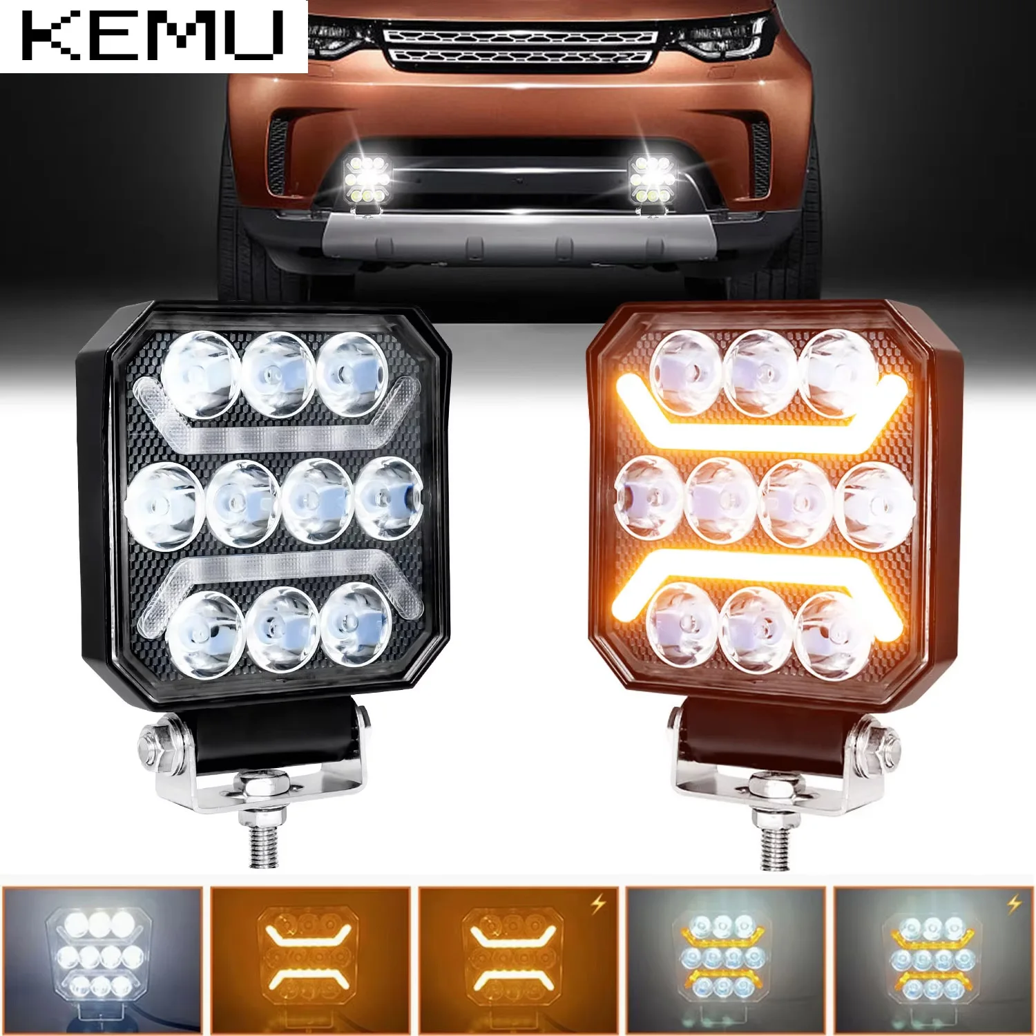 Светодиодная рабочая фара 4 дюйма с ангельскими глазками, сверхъяркая, 160 Вт, 16000 лм, внедорожная противотуманная фара для грузовиков, внедорожников, лодок, рабочий свет 6000K 12В
Светодиодная рабочая фара 4 дюйма с ангельскими глазками, сверхъяркая, 160 Вт, 16000 лм, внедорожная противотуманная фара для грузовиков, внедорожников, лодок, рабочий свет 6000K 12В